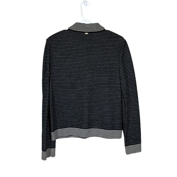 $795 St John Caviar Wool Blend Jacket Size Small - Picture 2 of 7